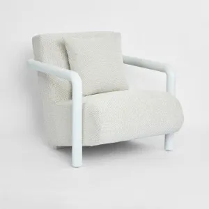 Argo Armchair Ecru with white frame Outdoor by Florabelle Living, a Chairs for sale on Style Sourcebook