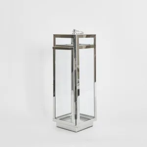 Charlotte Lantern Small Nickel by Florabelle Living, a Decorative Accessories for sale on Style Sourcebook