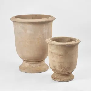 Fleur Planter Set of 2 Antique Finish by Florabelle Living, a Plant Holders for sale on Style Sourcebook