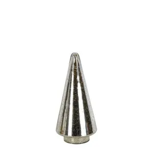 Mercury Glass Cone Tree Medium Silver by Florabelle Living, a Christmas for sale on Style Sourcebook