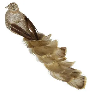 Andal Clip on Bird Gold by Florabelle Living, a Christmas for sale on Style Sourcebook