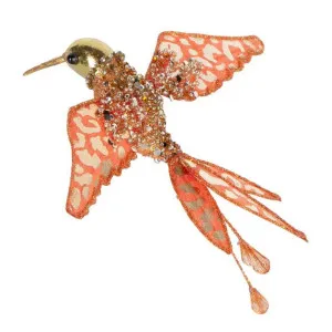 Leo Spotted Clip On Hummingbird Orange by Florabelle Living, a Christmas for sale on Style Sourcebook