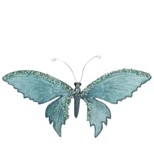 Jamay Velvet Butterfly Blue by Florabelle Living, a Christmas for sale on Style Sourcebook