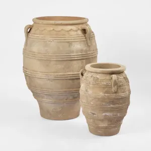 Lyra Planter Set of 2 Antique Finish by Florabelle Living, a Plant Holders for sale on Style Sourcebook