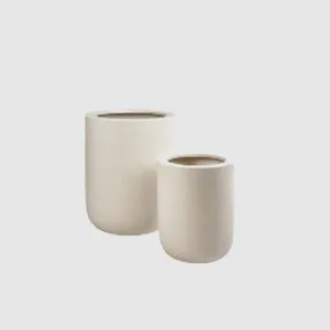 An Phu Planter Set of 2 Beige by Florabelle Living, a Plant Holders for sale on Style Sourcebook