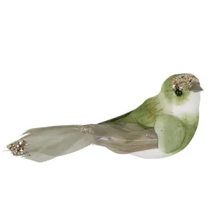 Cole Birds With Clip Set of 12 Green by Florabelle Living, a Christmas for sale on Style Sourcebook