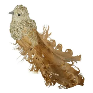 Glimm Clip on Bird Gold by Florabelle Living, a Christmas for sale on Style Sourcebook