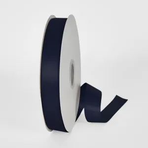 Navy 91.4m - 25mm Double Sided Satin Ribbon P508 by Florabelle Living, a Decorative Accessories for sale on Style Sourcebook