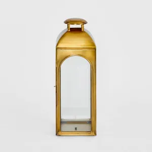 Coachhouse Lantern Large Brass - Outdoor by Florabelle Living, a Decorative Accessories for sale on Style Sourcebook