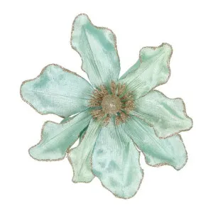 Magnile Velvet Clip on Magnolia Green by Florabelle Living, a Christmas for sale on Style Sourcebook
