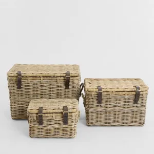 Luna Storage Trunks set3 by Florabelle Living, a Decorative Accessories for sale on Style Sourcebook