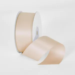 Nude 22.86m -38mm Double Sided Satin Ribbon P113 by Florabelle Living, a Decorative Accessories for sale on Style Sourcebook