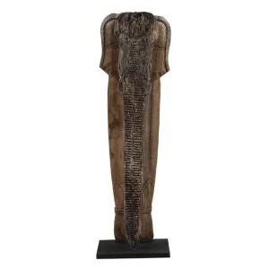 Wooden Elephant Head Dark Brown Assorted sizes by Florabelle Living, a Decorative Accessories for sale on Style Sourcebook