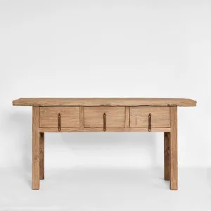 Shanxi 171cm Console Table 130 Years Old by Florabelle Living, a Console Table for sale on Style Sourcebook