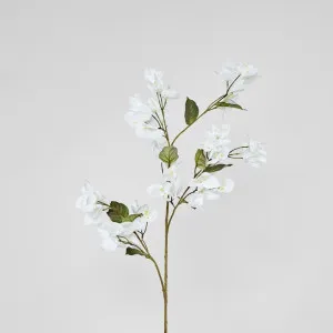 Bougainvillea Spray 97cm White by Florabelle Living, a Plants for sale on Style Sourcebook