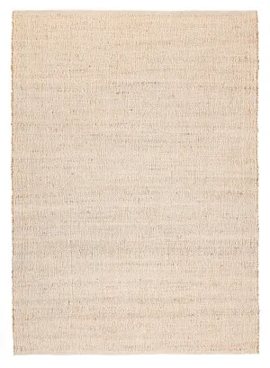 Naveya Natural Flatweave Jute and Cotton Rug by Miss Amara, a Contemporary Rugs for sale on Style Sourcebook