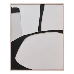 Ebony Path 1 Box Framed Canvas in 80 x 100cm by OZ Design, a Painted Canvases for sale on Style Sourcebook
