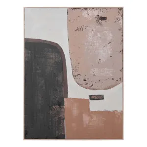 Chocolate Rocks 1 Box Framed Canvas in 90 x 120cm by OZ Design, a Painted Canvases for sale on Style Sourcebook