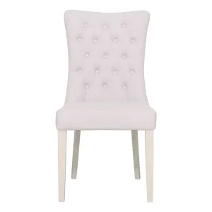 Xavier Dining Chair in Beige / Ivory Leg by OZ Design, a Dining Chairs for sale on Style Sourcebook