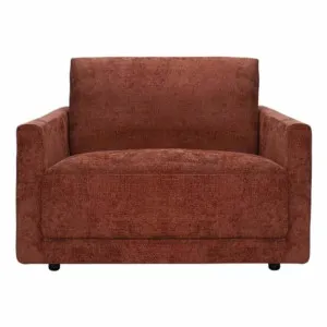 Hendrix Armchair in Lila Rust by OZ Design, a Chairs for sale on Style Sourcebook