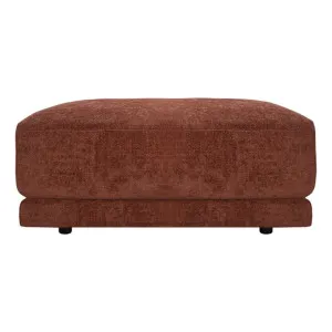 Hendrix Ottoman in Lila Rust by OZ Design, a Ottomans for sale on Style Sourcebook