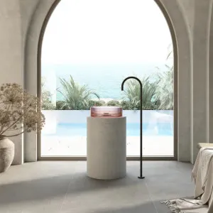 Wow Translucency Round Above Couner Basin Faint Pink by Cassa Designs, a Basins for sale on Style Sourcebook