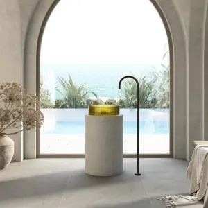 Wow Translucency Round  Above Counter Basin Opal Yellow by Cassa Designs, a Basins for sale on Style Sourcebook