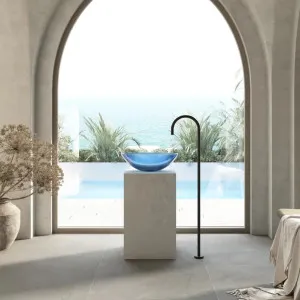 Wow Translucency Oval Above Counter Basin Sky Blue by Cassa Designs, a Basins for sale on Style Sourcebook