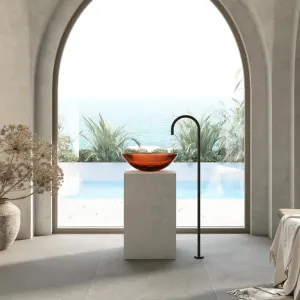 Wow Translucency Oval Above Counter Basin Amber Brown by Cassa Designs, a Basins for sale on Style Sourcebook