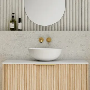 Auris Slim Above Counter Basin- Matte White by Cassa Designs, a Basins for sale on Style Sourcebook