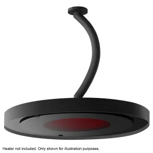 Bromic Eclipse Electric 600mm Curved Ceiling Pole 2620634 by Bromic, a Heating, Cooling & Air for sale on Style Sourcebook