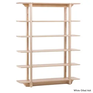 De La Espada Twenty Five Shelving Unit in Ash Timber - 6 Shelves 682SVA by De La Espada, a Cabinets, Chests for sale on Style Sourcebook
