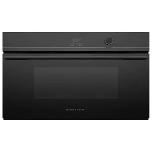 Fisher & Paykel Series 9 76cm Contemporary Compact Combi-Steam Oven Black Glass OS76NDTDB1 by Fisher & Paykel, a Ovens for sale on Style Sourcebook