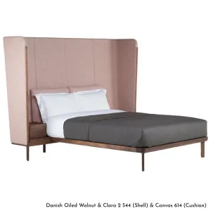 De La Espada Dubois Tall Headboard King With Bedsides - Ash Upholstery B 110ZKAB by De La Espada, a Beds & Bed Frames for sale on Style Sourcebook