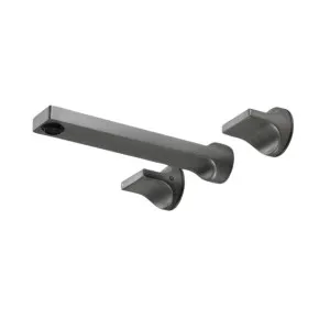 Rogerseller Pinch Wall Bath Set - Graphite 3606017205 by Rogerseller, a Kitchen Taps & Mixers for sale on Style Sourcebook