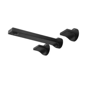 Rogerseller Pinch Wall Bath Set - Matte Black 3606017211 by Rogerseller, a Kitchen Taps & Mixers for sale on Style Sourcebook