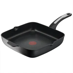 Tefal Premium Specialty Cast Aluminium Induction Non-Stick Deep Square Grill 28cm E2531517 by Tefal, a Cookware for sale on Style Sourcebook