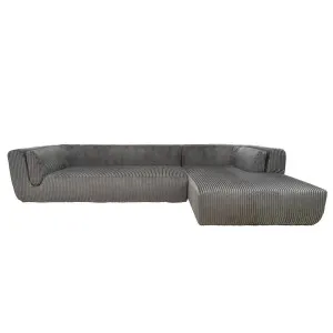 Missoni Inntil 3 Seater Right Hand Chaise Sofa - Coomba 86 Grey 1K4MO001001K4MO00104 by Missoni, a Sofas for sale on Style Sourcebook