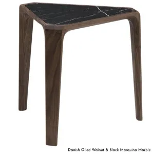 De La Espada Mary's Side Table - Walnut 385W by De La Espada, a Side Table for sale on Style Sourcebook