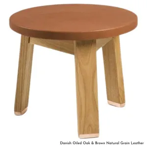 De La Espada Upholstered Low Stool in Walnut Timber - Upholstery Range A 440SWA by De La Espada, a Chairs for sale on Style Sourcebook