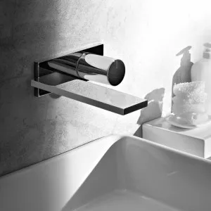 Fantini Chrome Milano Wall Mixer & Outlet - Chrome 328100 by Fantini, a Kitchen Taps & Mixers for sale on Style Sourcebook