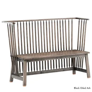 De La Espada Low Settle 2-Seater Bench in Ash Timber 451A by De La Espada, a Chairs for sale on Style Sourcebook