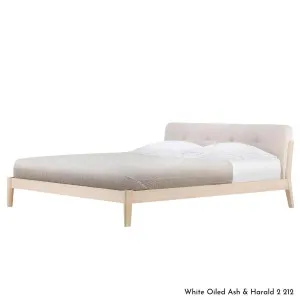 De La Espada Capo Bed King Frame - Ash Upholstery B 782ZKAB by De La Espada, a Beds & Bed Frames for sale on Style Sourcebook