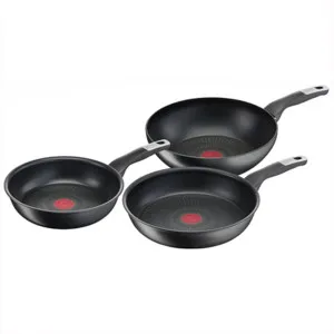 Tefal Unlimited Induction Non-Stick Three Piece Frypan Cookware Set G2559123 by Tefal, a Cookware for sale on Style Sourcebook