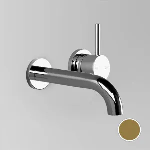 Astra Walker Icon Wall Mixer Tap Set with Spout Tuscan Bronze A69054817 by Astra Walker, a Kitchen Taps & Mixers for sale on Style Sourcebook