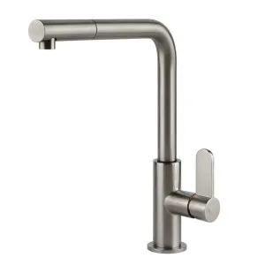 Gessi Acciaio Pull Out Kitchen Mixer Tap Stainles Steel 60537-239 by Gessi, a Kitchen Taps & Mixers for sale on Style Sourcebook
