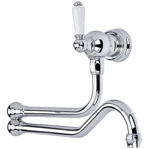 Shaws by Perrin & Rowe Wall Mounted Pot Filler - Chrome AUSH-4417CP by Shaws by Perrin & Rowe, a Kitchen Taps & Mixers for sale on Style Sourcebook