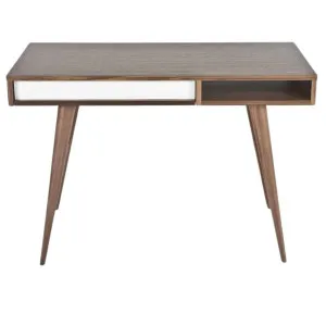 Case Furniture Celine Desk - Walnut/White NK100W2STN by Case Furniture, a Desks for sale on Style Sourcebook