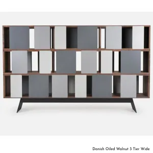 De La Espada Different Trains 2 Tier Wide Cabinet - Walnut 358LMW by De La Espada, a Cabinets, Chests for sale on Style Sourcebook