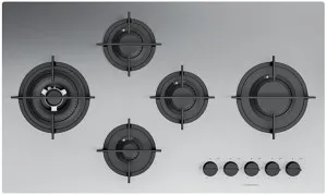 Barazza 90cm Mood Natural Gas Cooktop 1PMD95 by Barazza, a Cooktops for sale on Style Sourcebook
